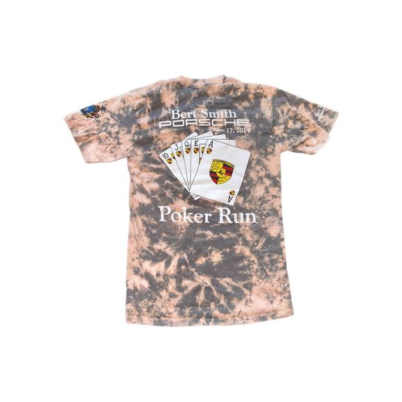 Bert Smith Porsche Poker Run 2014 Bleached Tee - Picture 1 of 5